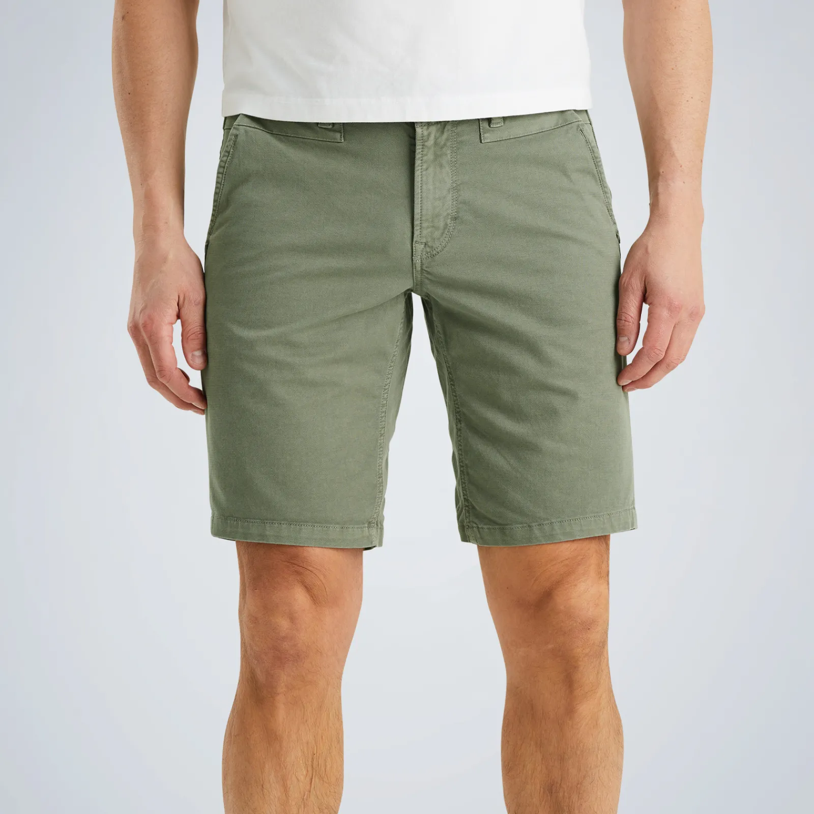 PME Legend Twin Wasp Chino Shorts Grijs New