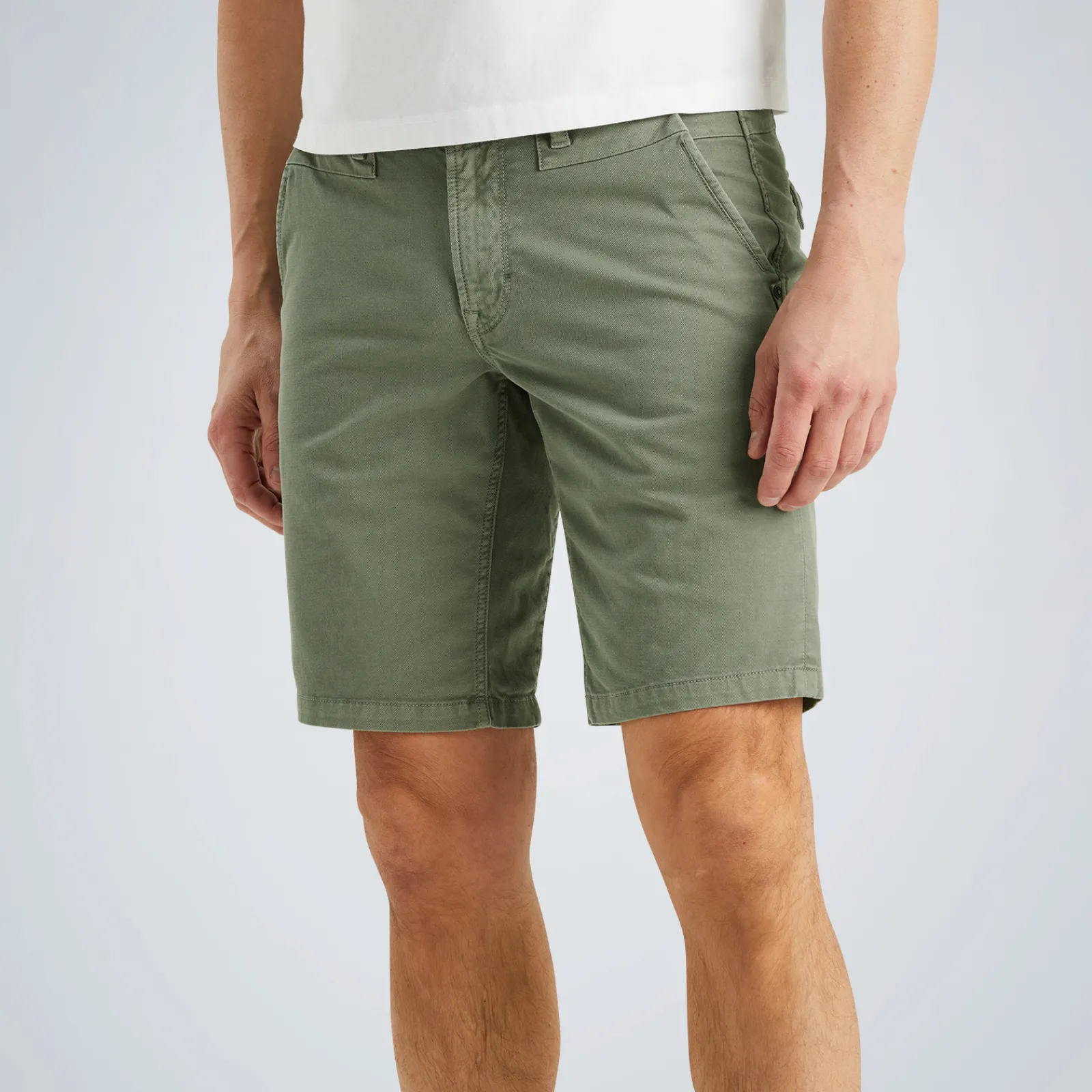 PME Legend Twin Wasp Chino Shorts Grijs New