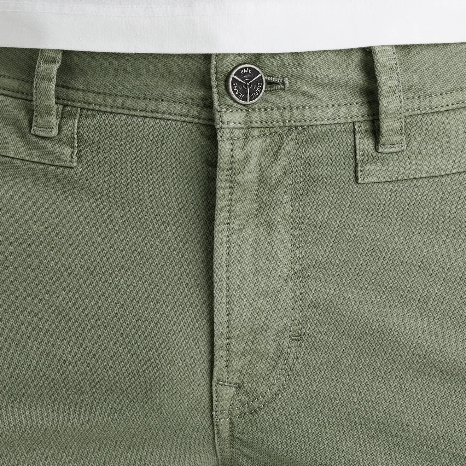 PME Legend Twin Wasp Chino Shorts Grijs New