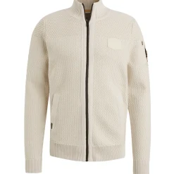 PME Legend Vest Met Ritssluiting Beige Store