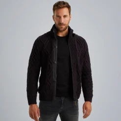 PME Legend Vest Van Een Wolblend Paars Clearance
