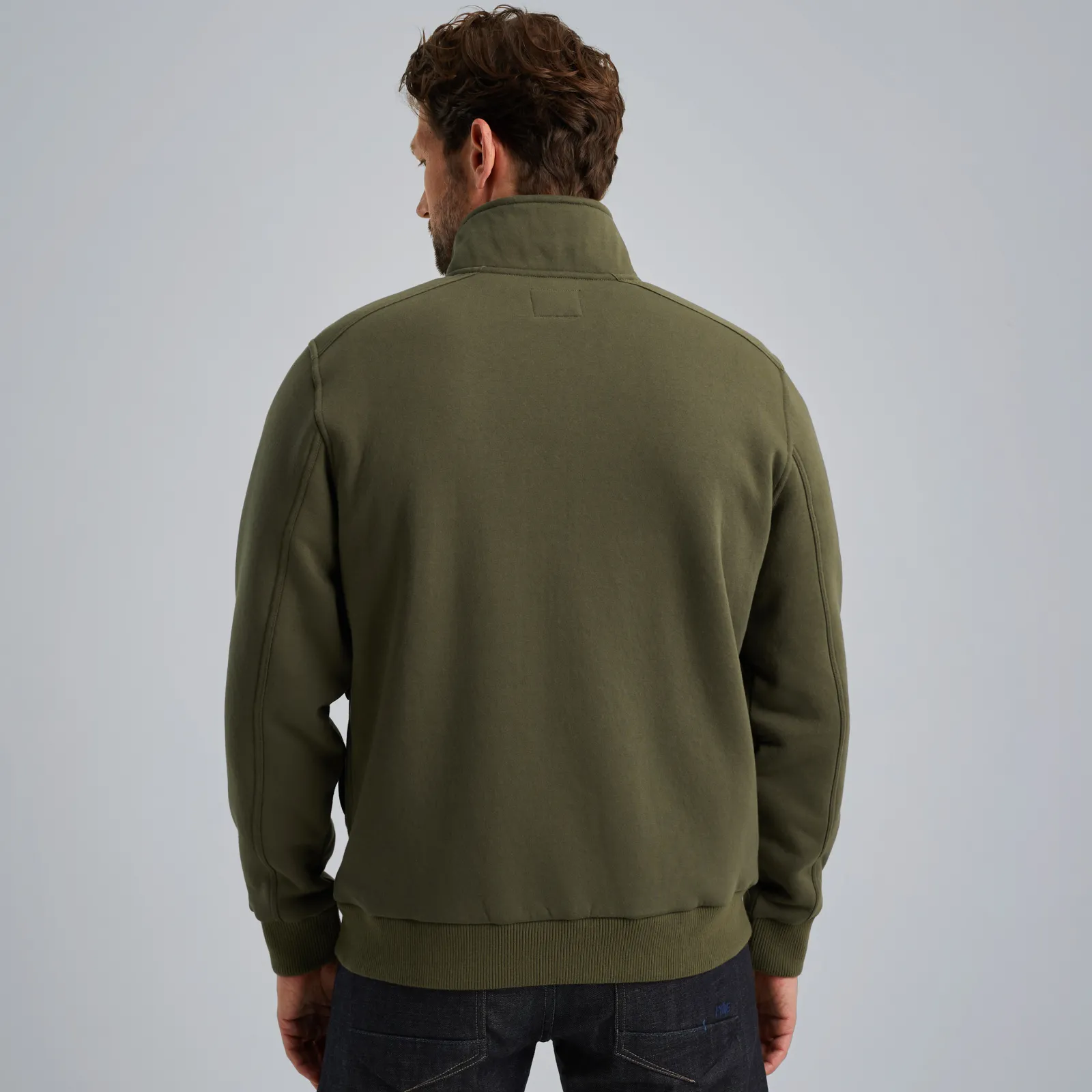 PME Legend Vest Van Teddystof Groen Clearance