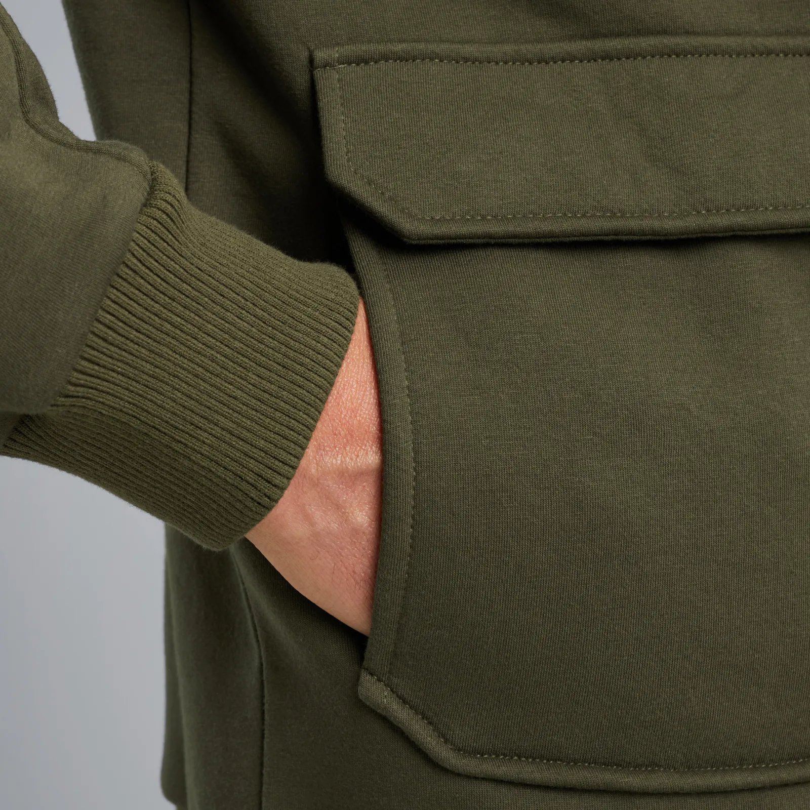 PME Legend Vest Van Teddystof Groen Clearance