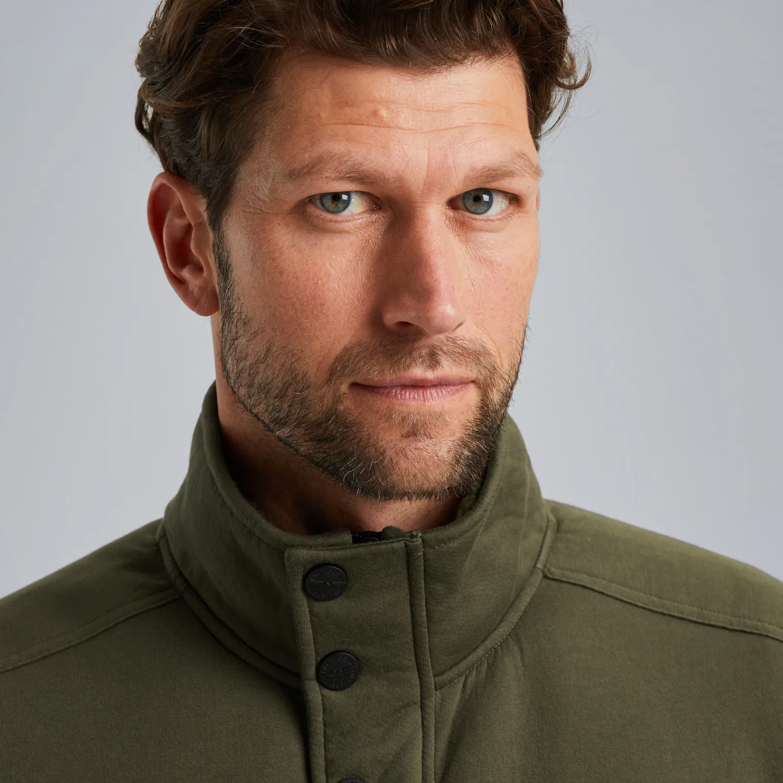 PME Legend Vest Van Teddystof Groen Clearance